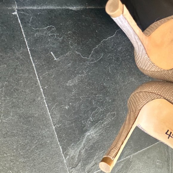 Jimmy Choo Crown Peeptoe Platform Pump, Tan/Cream/Nude, 35 - Picture 12 of 14